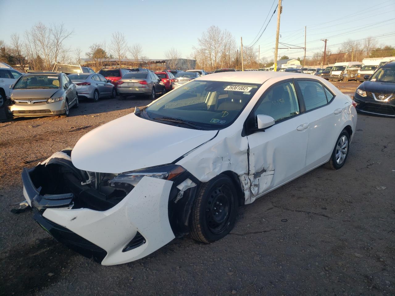 Photo 2 from auction – 2018 TOYOTA COROLLA L with VIN 2T1BURHE0JC117294