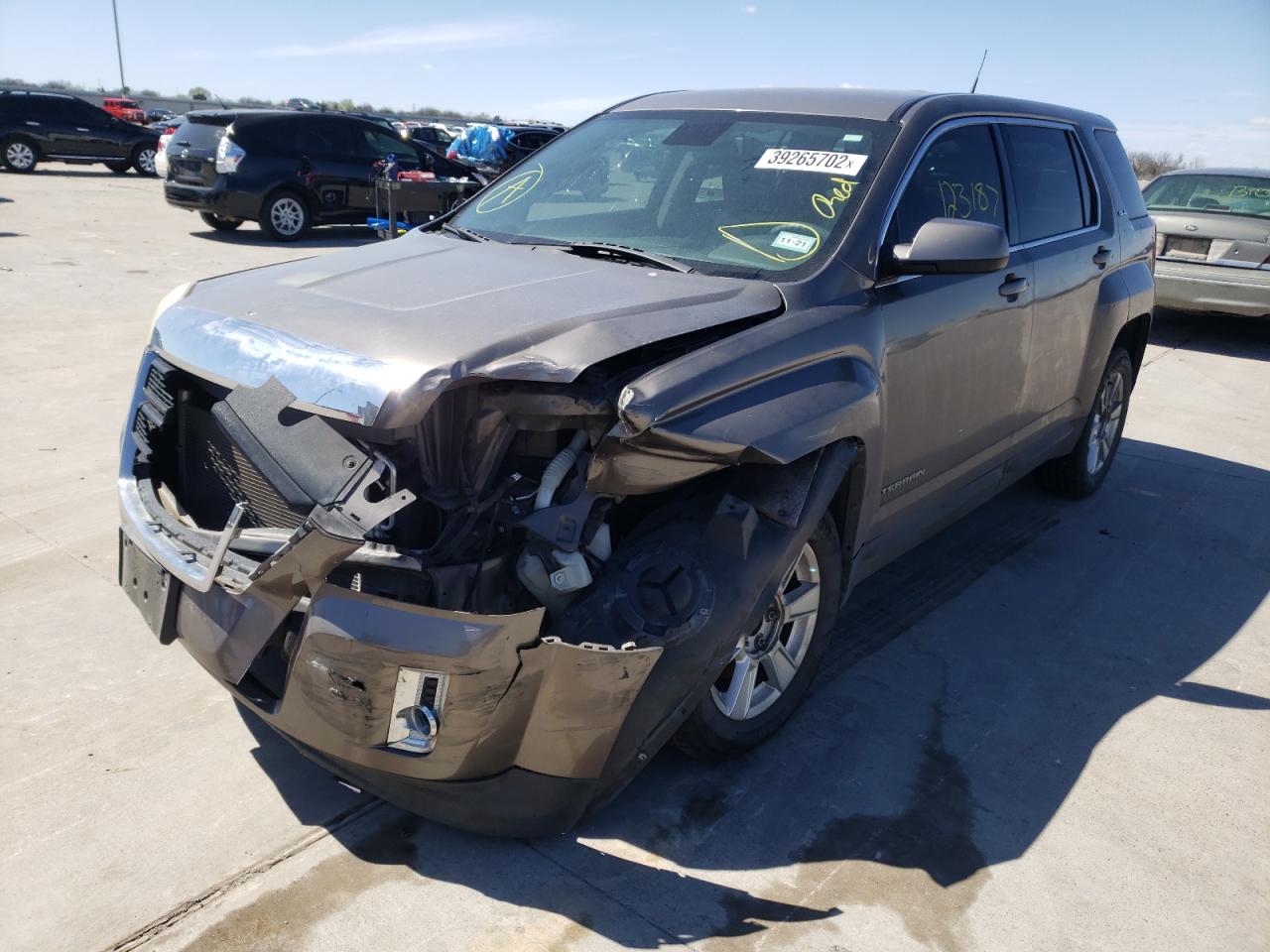 Photo 2 from auction – 2012 GMC TERRAIN SL with VIN 2GKALMEK7C6318694
