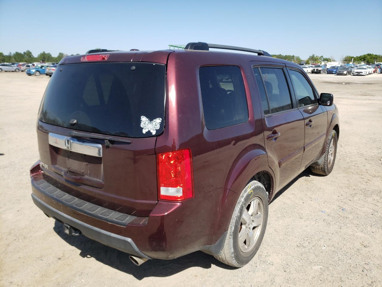 Photo 4 from auction – 2011 HONDA PILOT EXL with VIN 5FNYF3H55BB029288