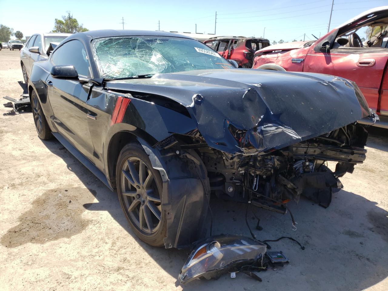FORD MUSTANG 2017 with VIN 1FA6P8THXH5289916 - Photo from auction