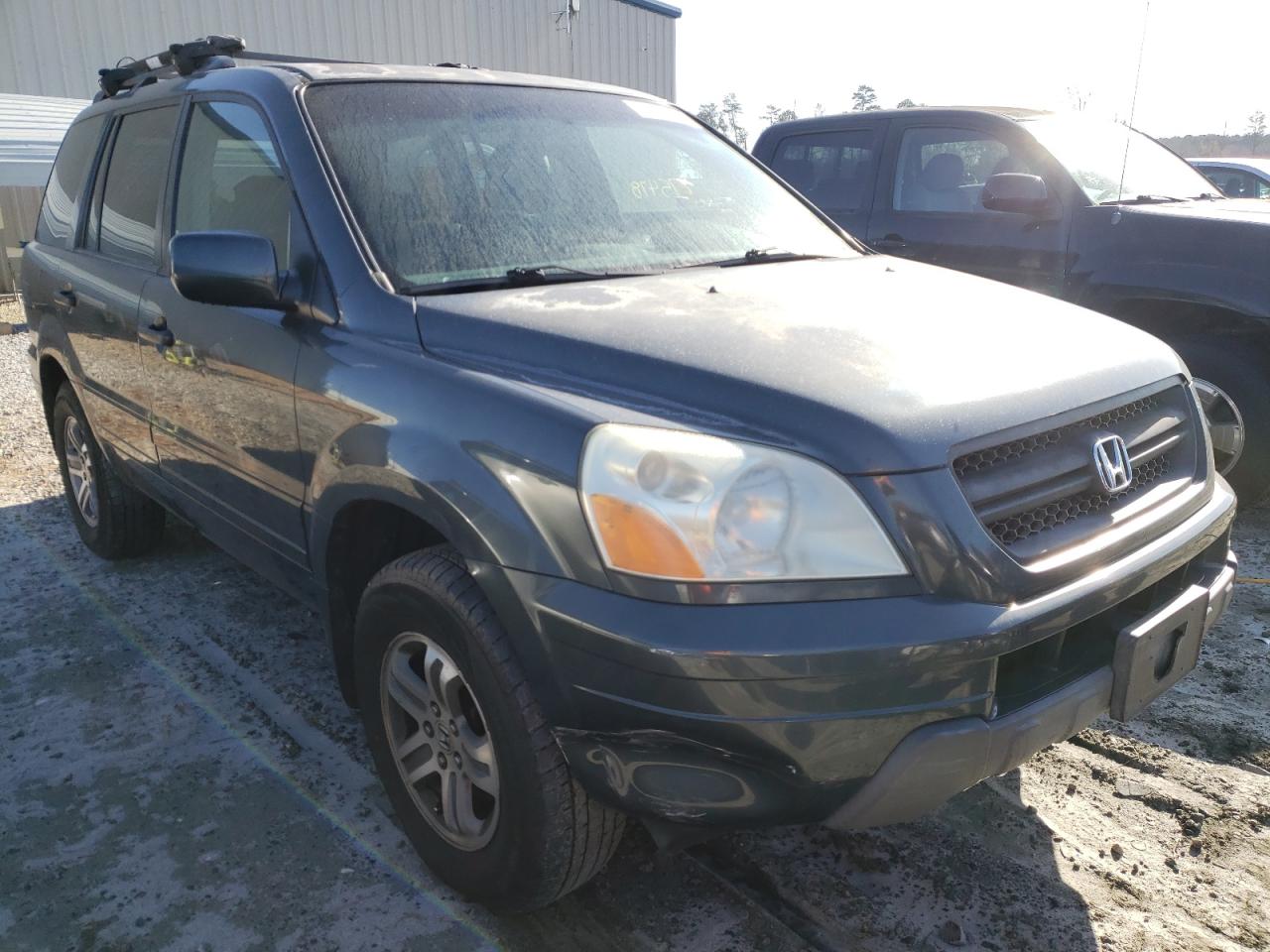 HONDA PILOT EXL 2004 with VIN 5FNYF18514B004444 - Photo from auction