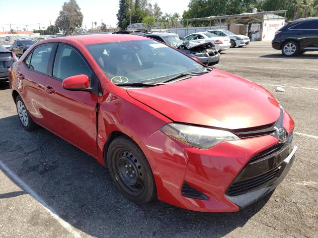 TOYOTA COROLLA L 2018 with VIN 2T1BURHE5JC036985 - Photo from auction