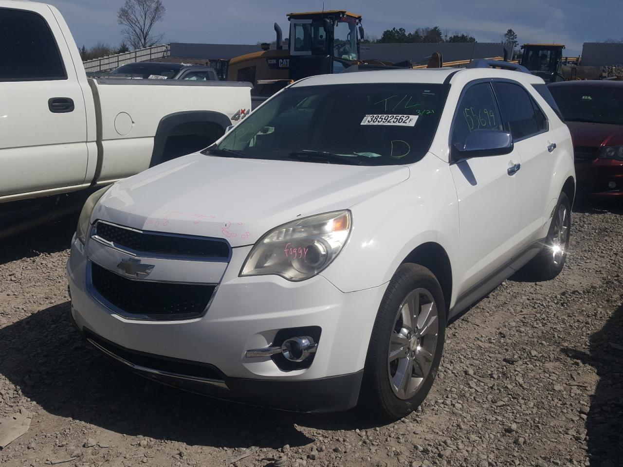 Photo 2 from auction – 2010 CHEVROLET EQUINOX LT with VIN 2CNFLFEY3A6273134