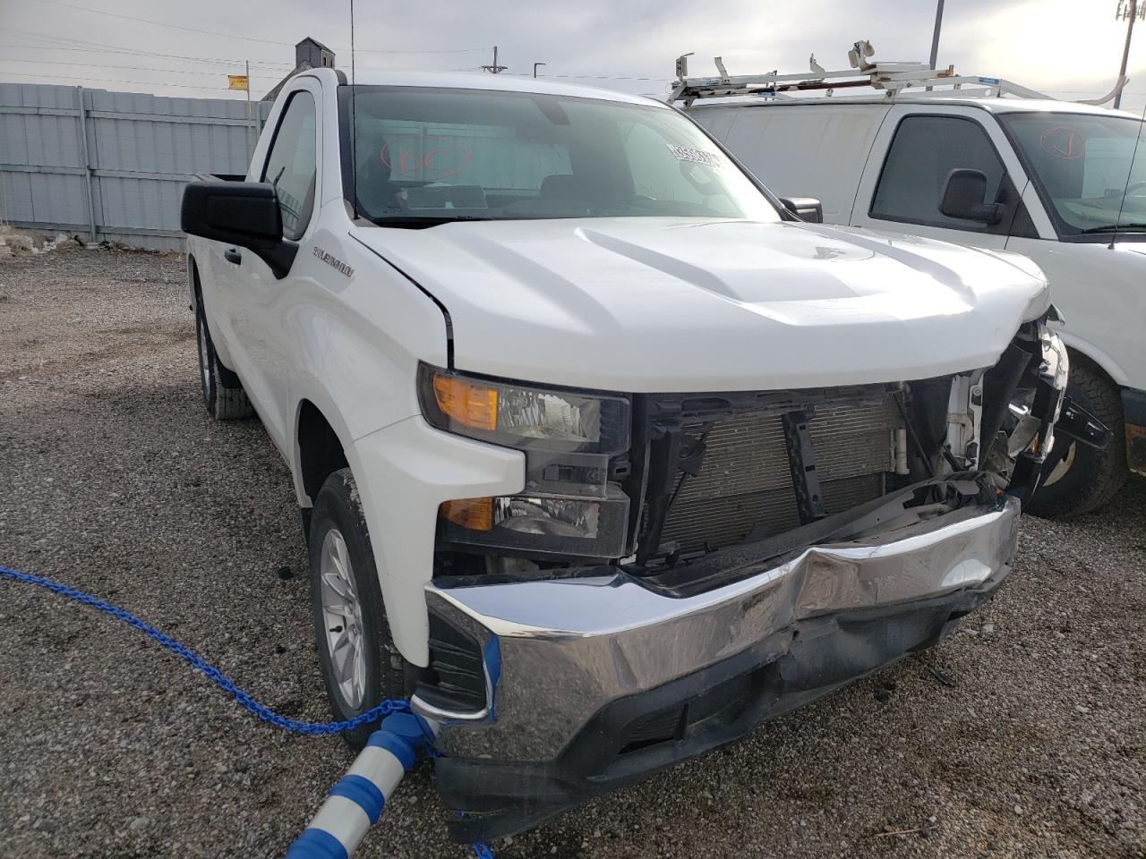 CHEVROLET SILVERADO 2021 with VIN 3GCNWAEF8MG261532 - Photo from auction