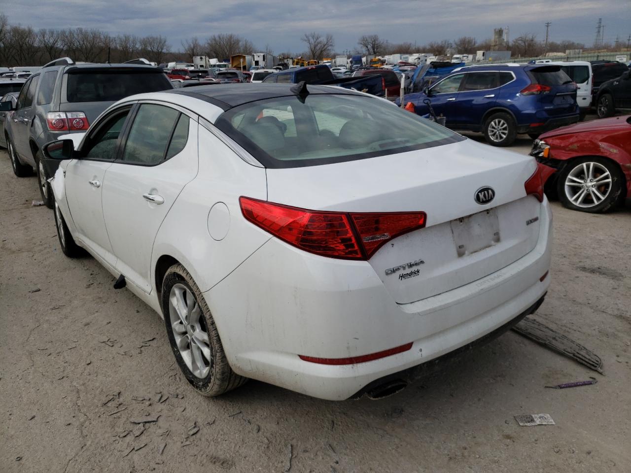 Photo 3 from auction – 2013 KIA OPTIMA EX with VIN 5XXGN4A71DG109963