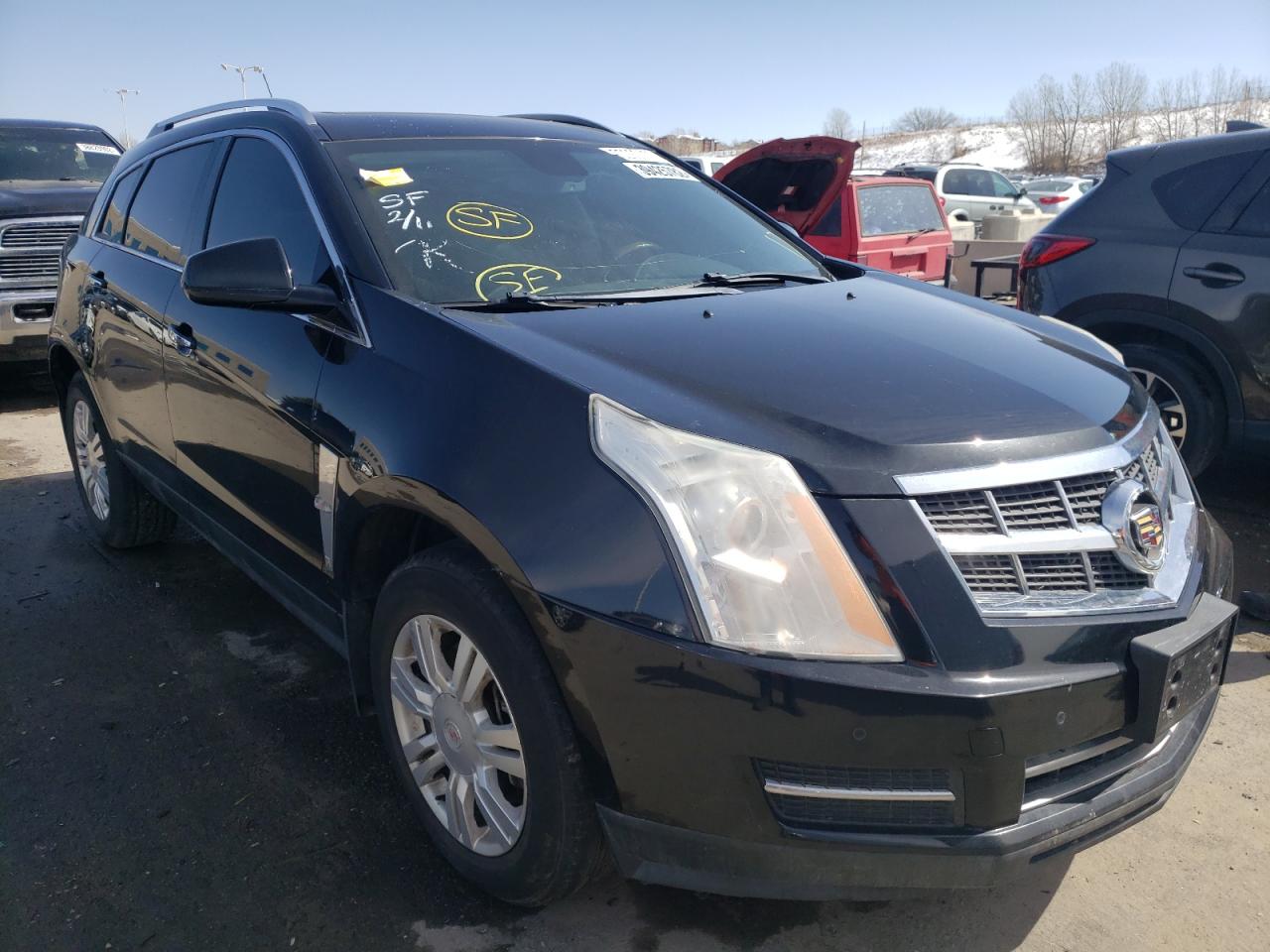 CADILLAC SRX LUXURY 2012 with VIN 3GYFNDE30CS639993 - Photo from auction