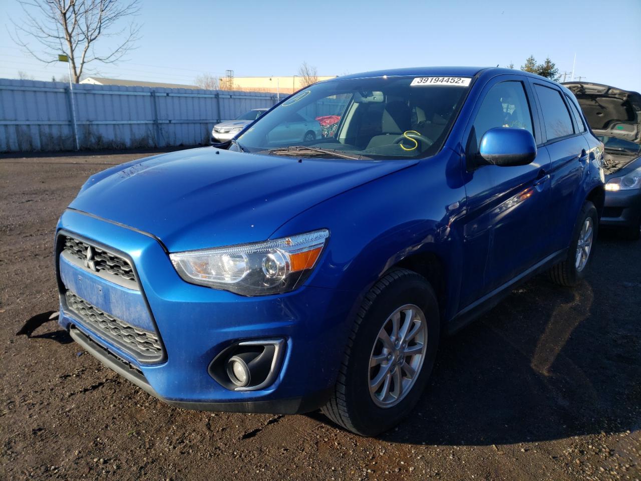 Photo 2 from auction – 2015 MITSUBISHI RVR SE with VIN 4A4AH3AU7FE604780
