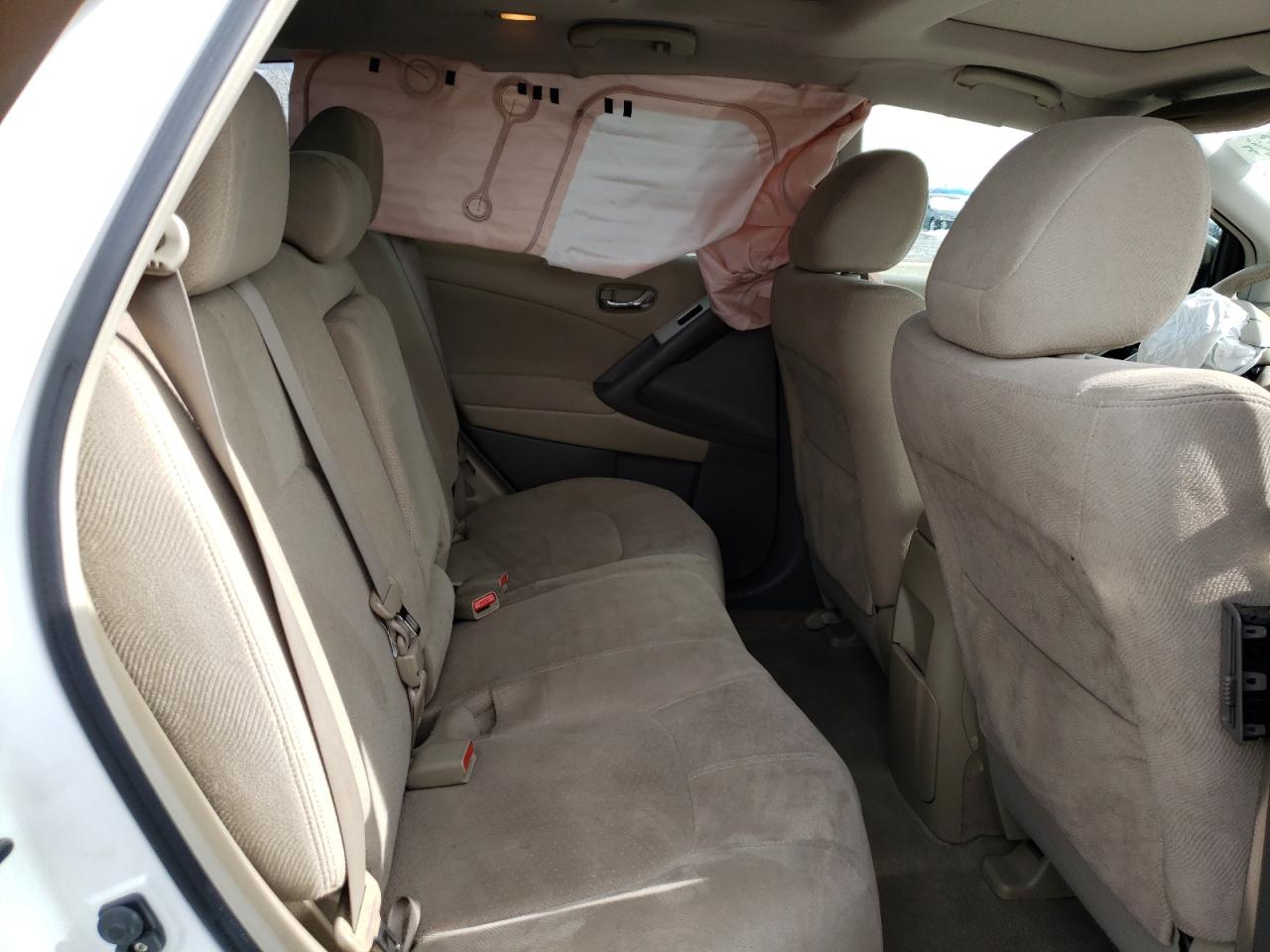 Photo 6 from auction – 2012 NISSAN MURANO S with VIN JN8AZ1MUXCW100769