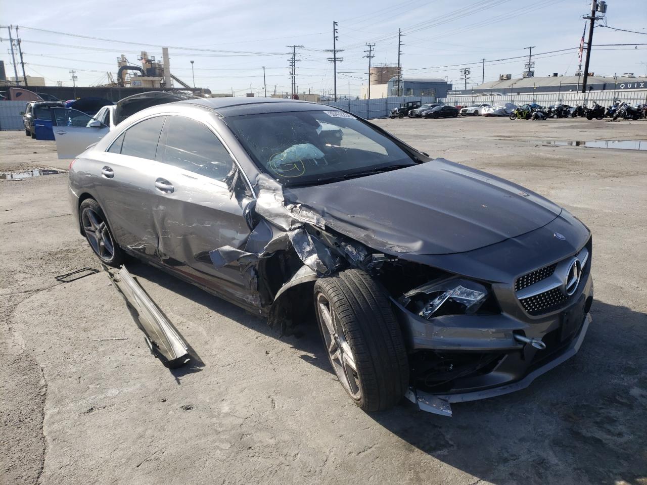MERCEDES-BENZ CLA 250 2015 with VIN WDDSJ4EB0FN205455 - Photo from auction