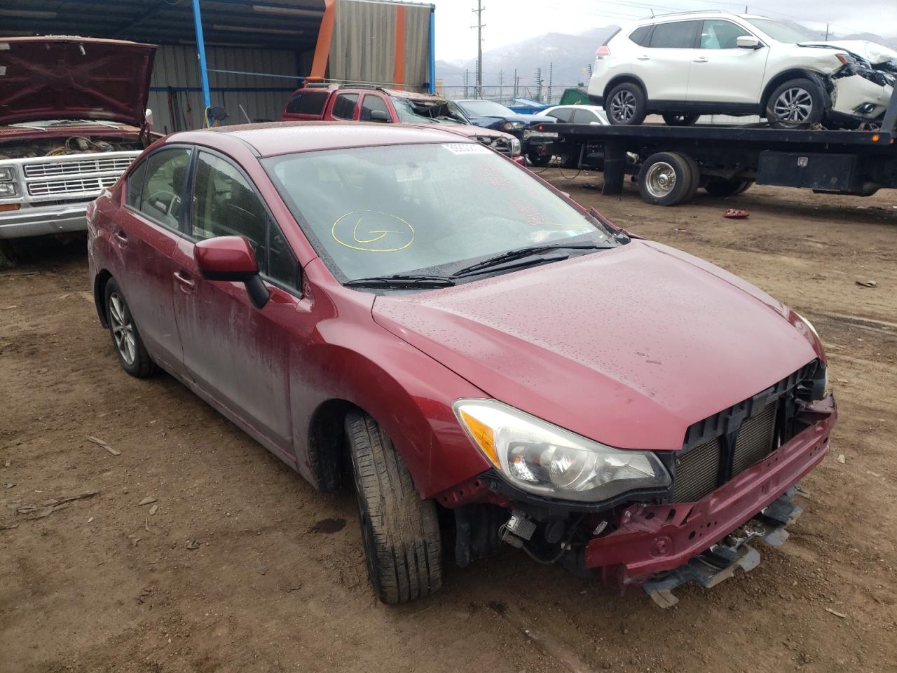 Photo 14 from auction – 2013 SUBARU IMPREZA PR with VIN JF1GJAC68DH034847