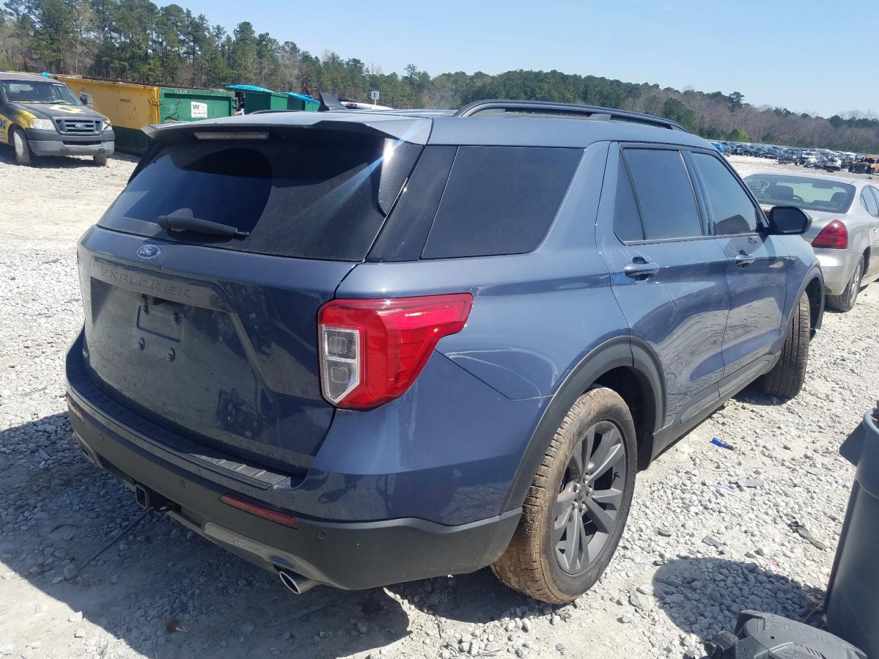 Photo 4 from auction – 2021 FORD EXPLORER X with VIN 1FMSK7DH2MGB86239