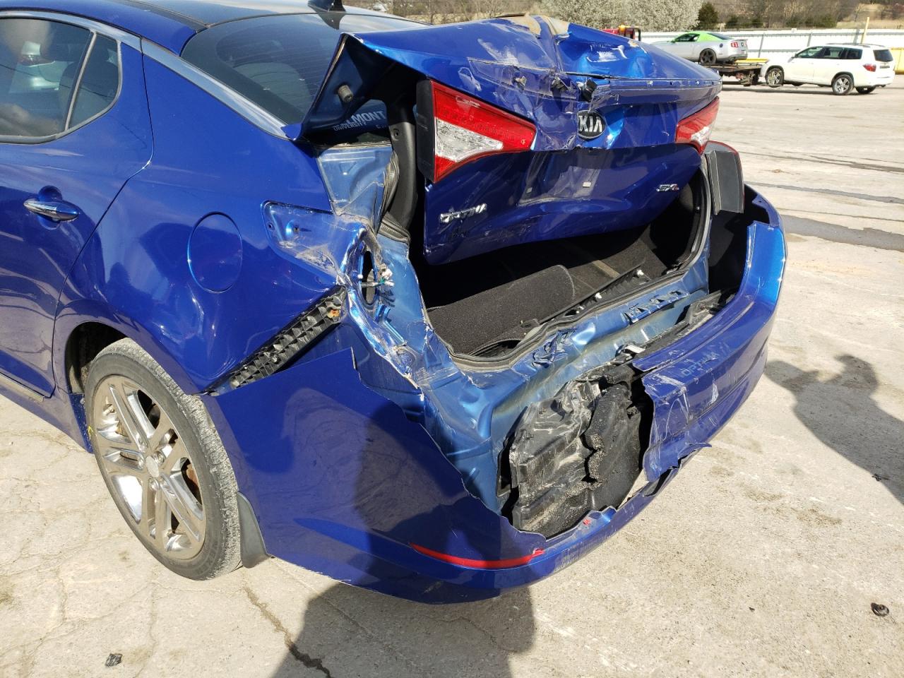 Photo 9 from auction – 2013 KIA OPTIMA SX with VIN 5XXGR4A61DG135801