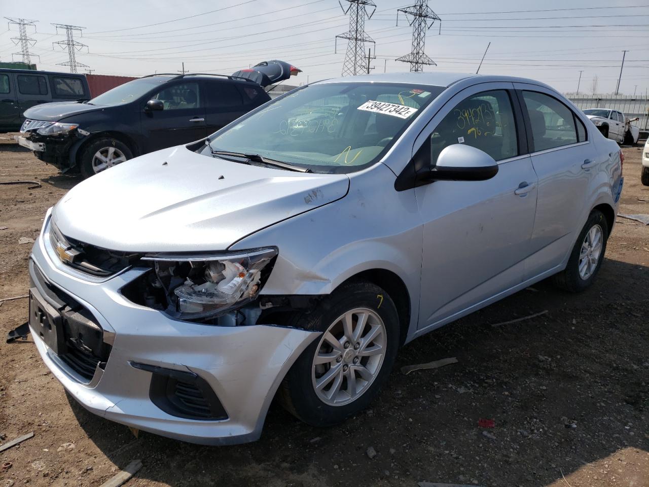 Photo 2 from auction – 2018 CHEVROLET SONIC with VIN 1G1JD5SH3J4124890