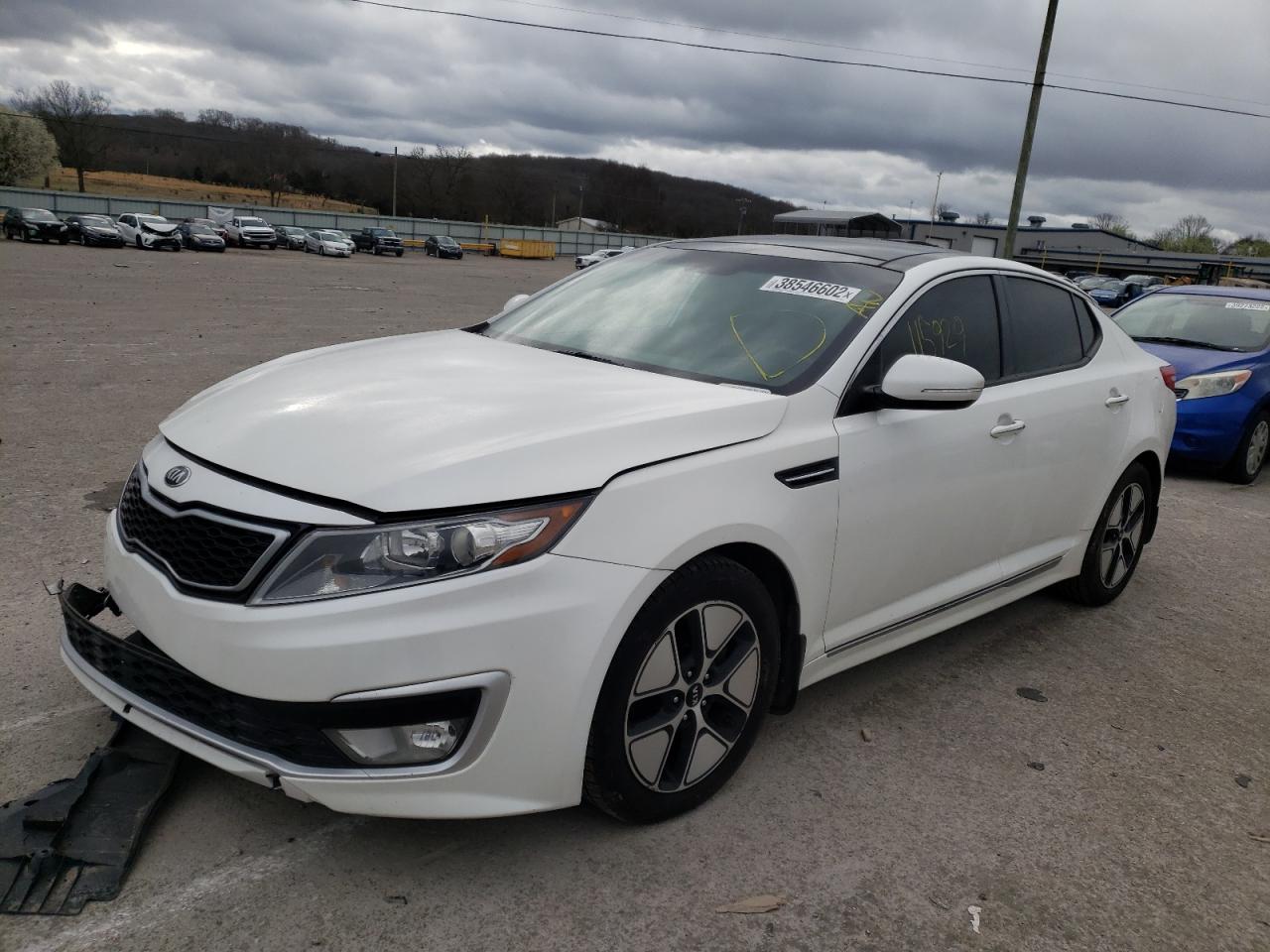 Photo 2 from auction – 2013 KIA OPTIMA HYB with VIN KNAGM4AD3D5058413