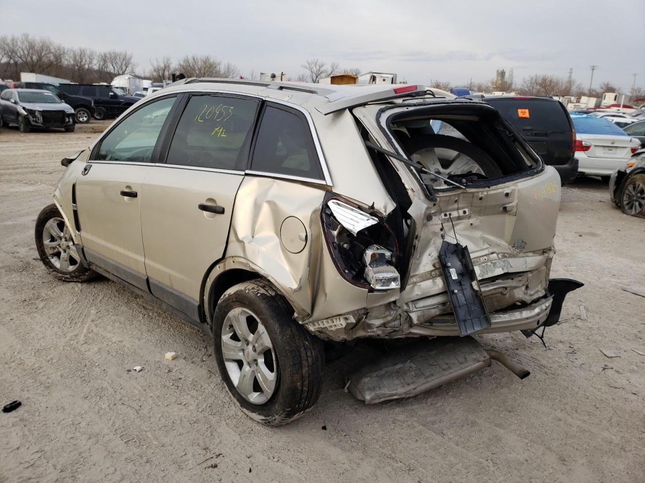 Photo 3 from auction – 2013 CHEVROLET CAPTIVA LS with VIN 3GNAL2EK0DS618510