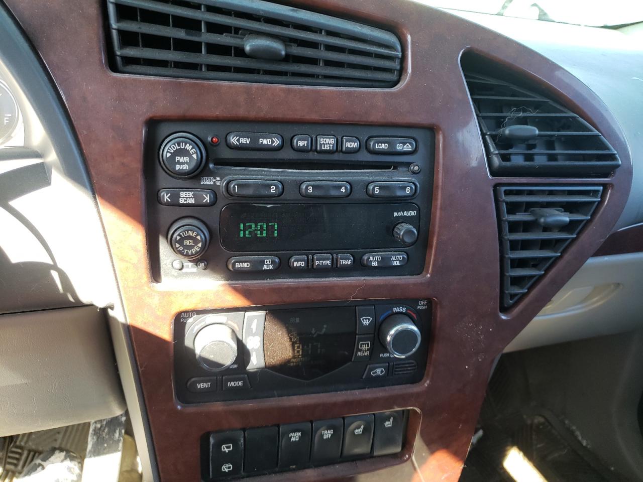 Photo 9 from auction – 2007 BUICK RENDEZVOUS with VIN 3G5DA03LX7S552183