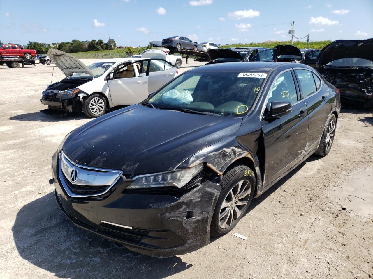 Photo 2 from auction – 2016 ACURA TLX TECH with VIN 19UUB1F59GA012092