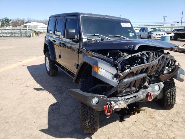 JEEP WRANGLER U 2018 with VIN 1C4HJXDG2JW101085 - Photo from auction