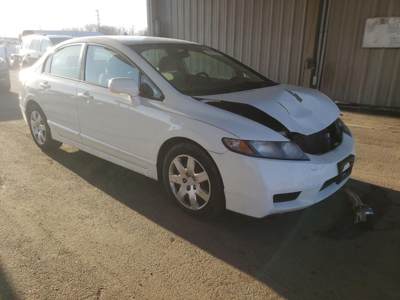HONDA CIVIC LX 2010 with VIN 19XFA1F58AE016763 - Photo from auction