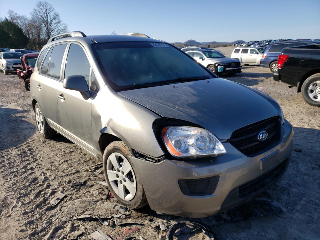 KIA RONDO BASE 2009 with VIN KNAFG528397251005 - Photo from auction