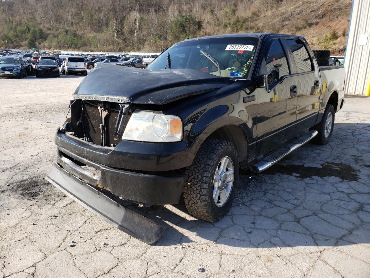 Photo 2 from auction – 2007 FORD F150 SUPER with VIN 1FTRW12W67KC64836
