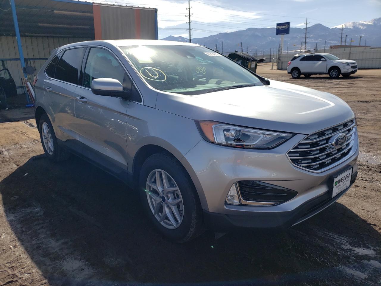 FORD EDGE SEL 2022 with VIN 2FMPK4J94NBA25742 - Photo from auction