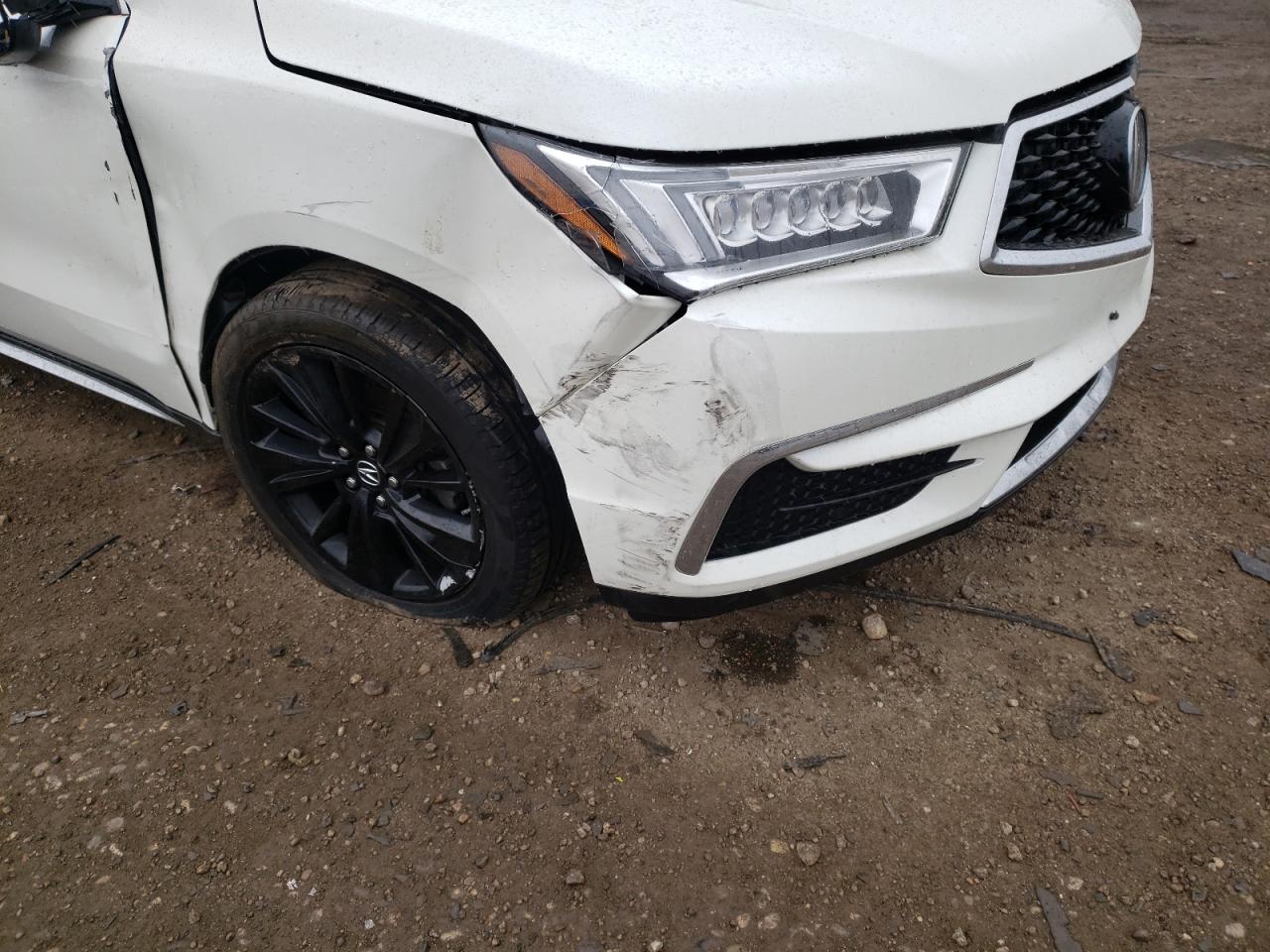 Photo 9 from auction – 2017 ACURA MDX TECHNO with VIN 5FRYD4H51HB013382