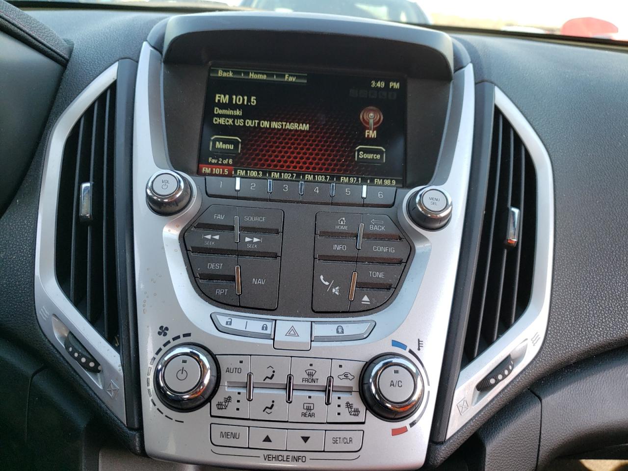 Photo 9 from auction – 2015 GMC TERRAIN SL with VIN 2GKFLXE32F6333673