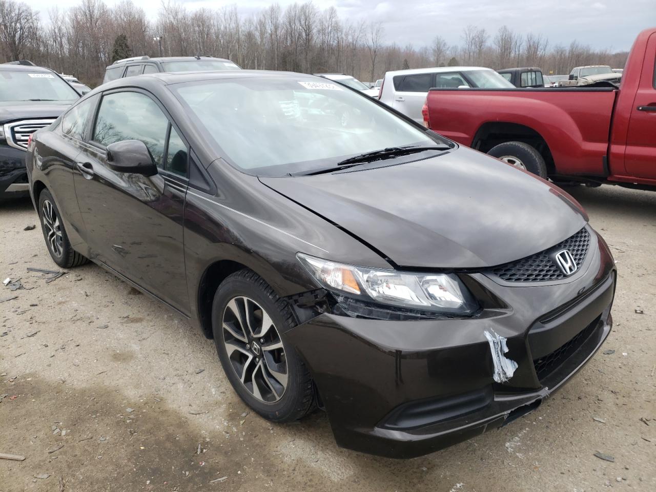 HONDA CIVIC EX 2013 with VIN 2HGFG3A84DH500211 - Photo from auction