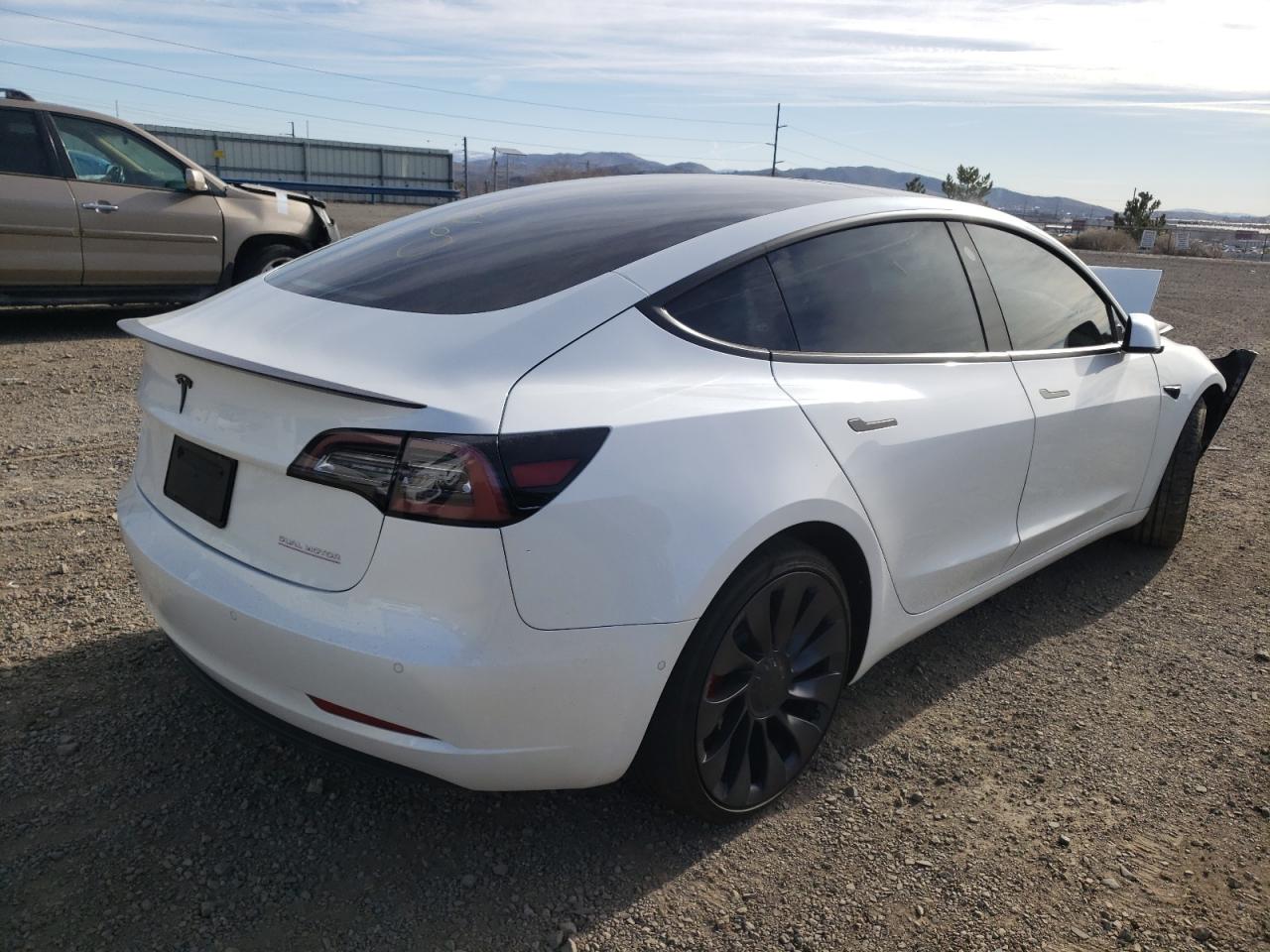Photo 4 from auction – 2021 TESLA MODEL 3 with VIN 5YJ3E1ECXMF926257
