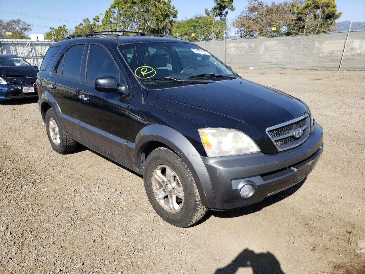 KIA SORENTO 2006 with VIN KNDJD733965651145 - Photo from auction
