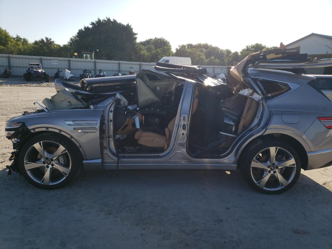 Photo 9 from auction – 2021 GENESIS GV80 BASE with VIN KMUHCESC1MU072030