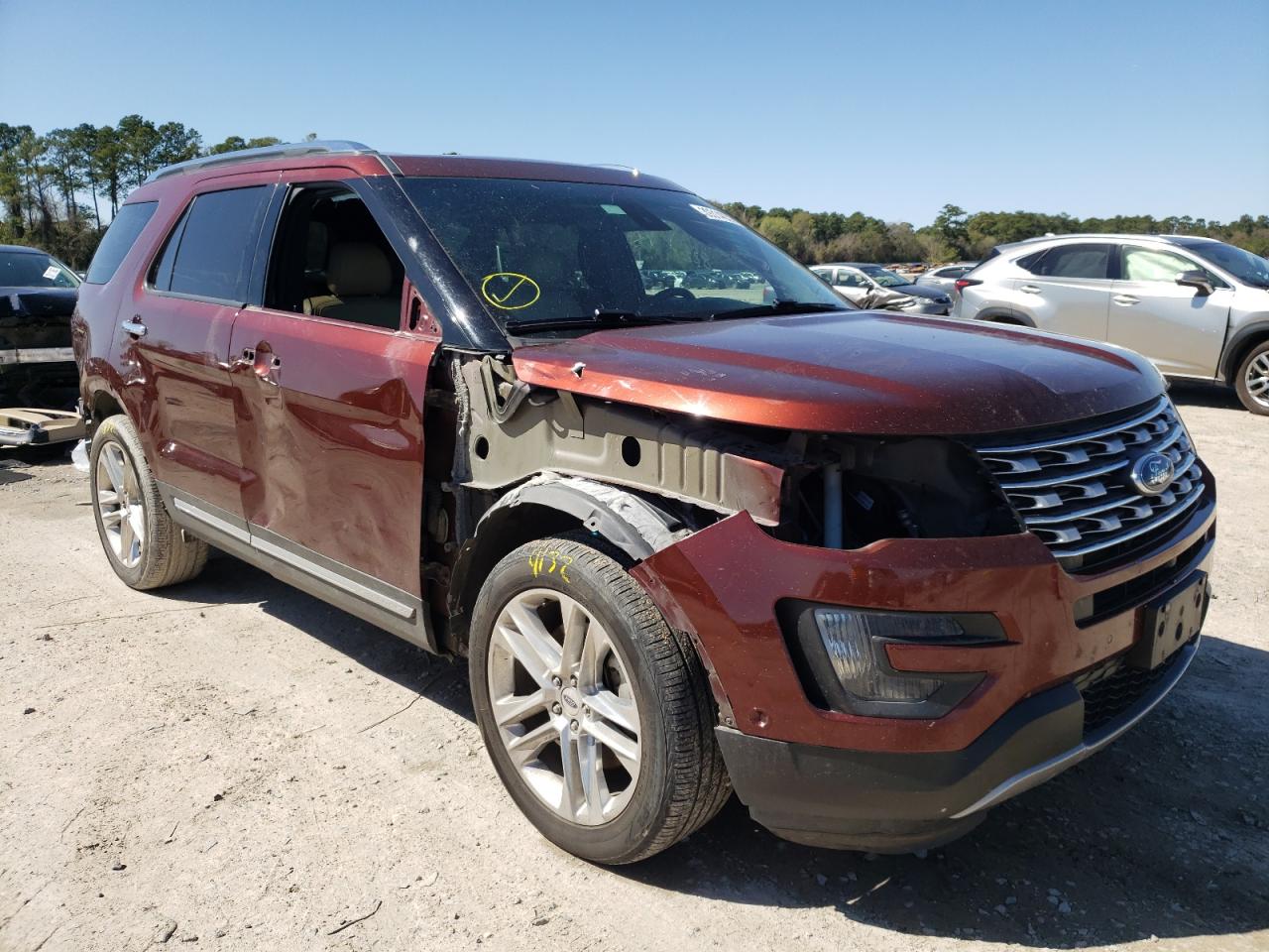 Фото 1 с аукциона – 2016 FORD EXPLORER L с VIN 1FM5K7F87GGA07014