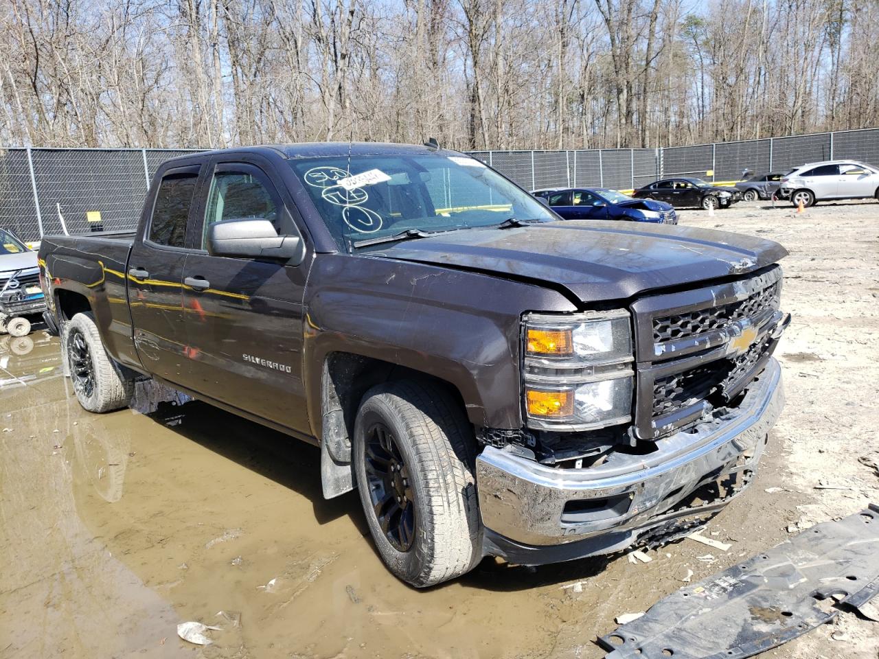CHEVROLET SILVERADO 2014 with VIN 1GCRCREC3EZ308899 - Photo from auction
