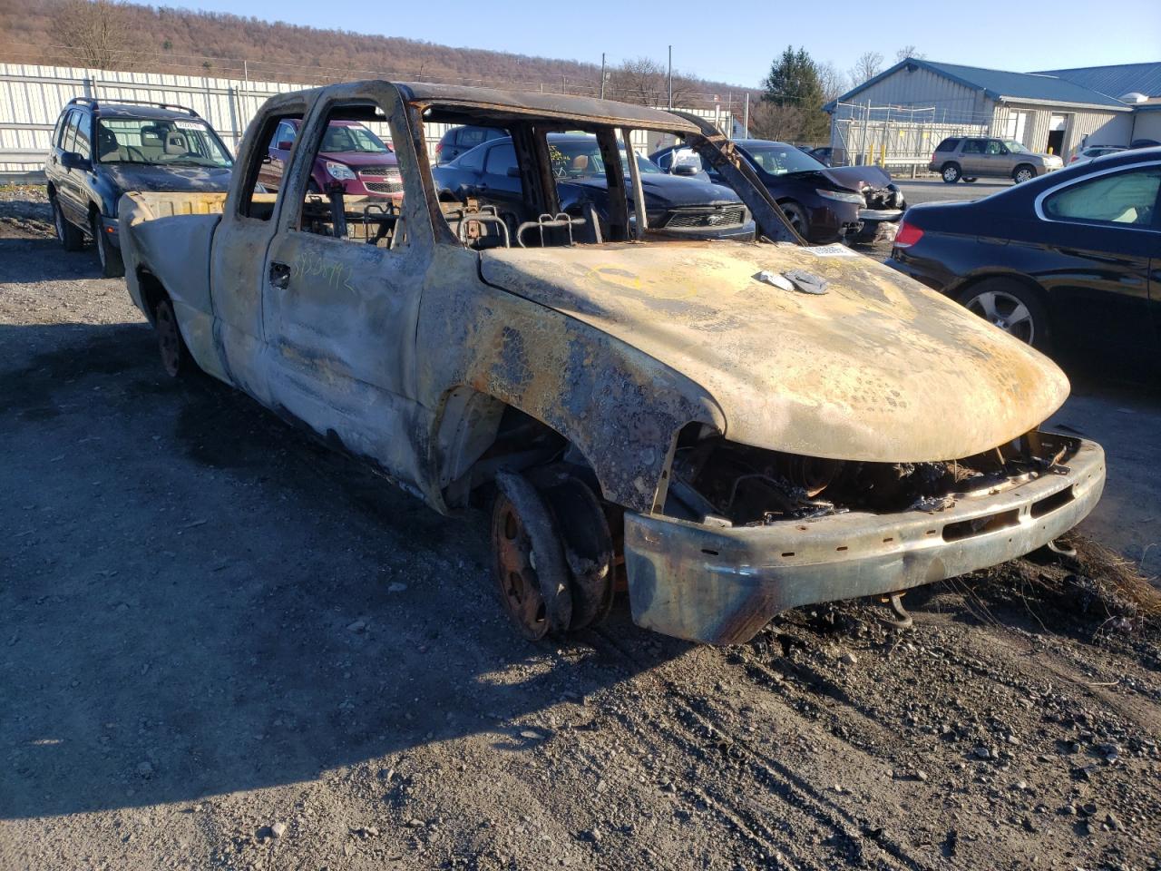 CHEVROLET SILVERADO 2002 with VIN 1GCEK19V22E273502 - Photo from auction