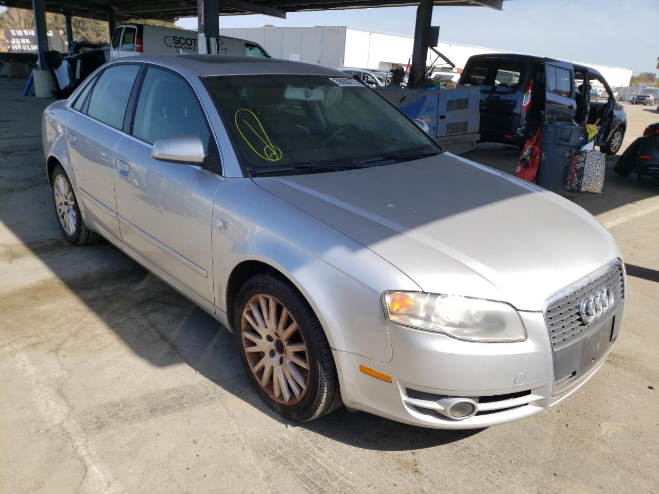 AUDI A4 2 TURBO 2006 with VIN WAUAF78EX6A212920 - Photo from auction