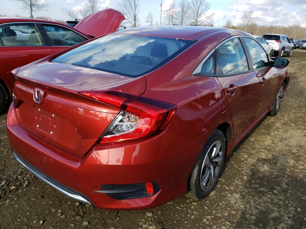 Photo 4 from auction – 2019 HONDA CIVIC LX with VIN 2HGFC2F60KH536200