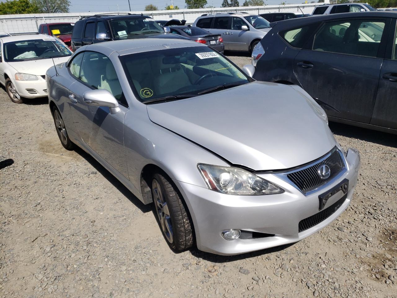 LEXUS IS 250 2010 with VIN JTHFF2C29A2503547 - Photo from auction