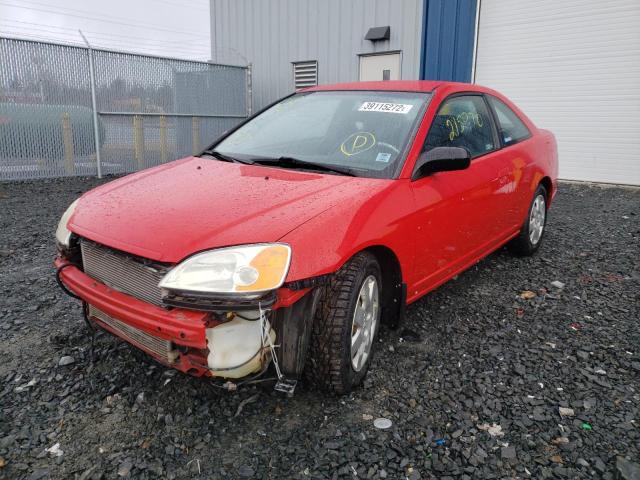 Photo 2 from auction – 2002 HONDA CIVIC LX with VIN 1HGEM21512L816671