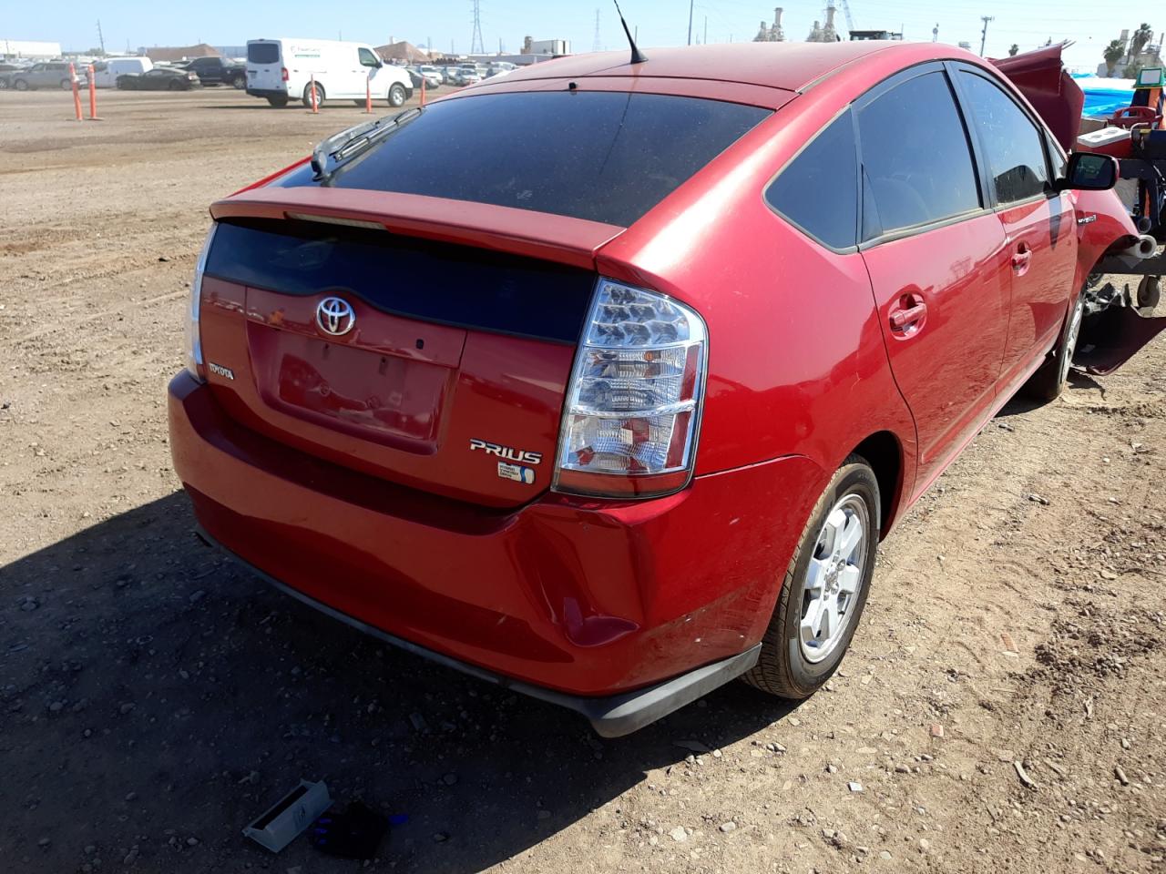 Photo 4 from auction – 2007 TOYOTA PRIUS with VIN JTDKB20U077687399