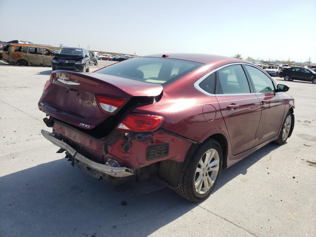 Photo 4 from auction – 2015 CHRYSLER 200 LIMITE with VIN 1C3CCCAB8FN741339
