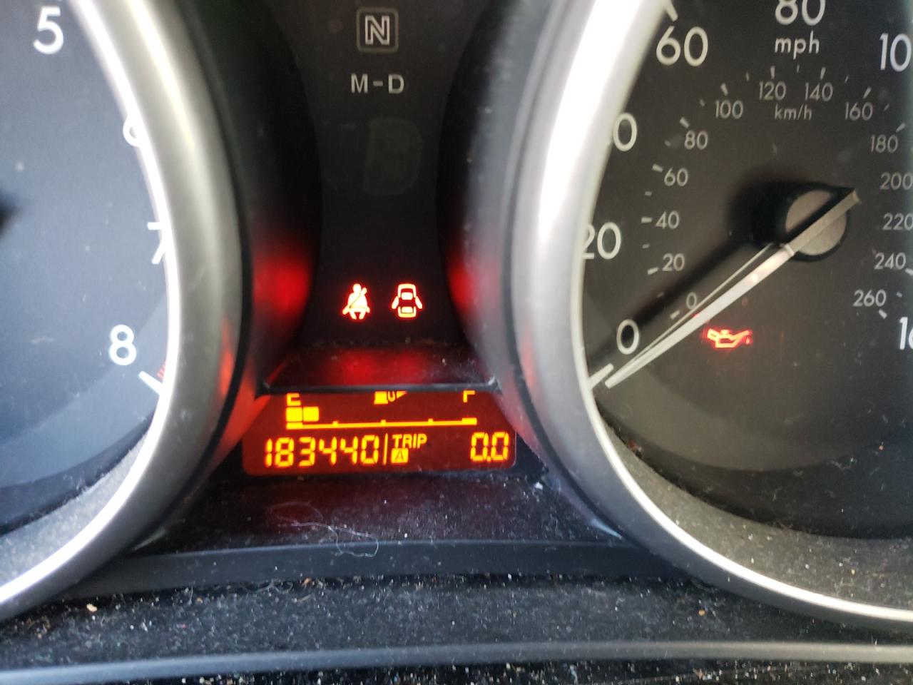 Photo 8 from auction – 2010 MAZDA 3 I with VIN JM1BL1SF6A1110697