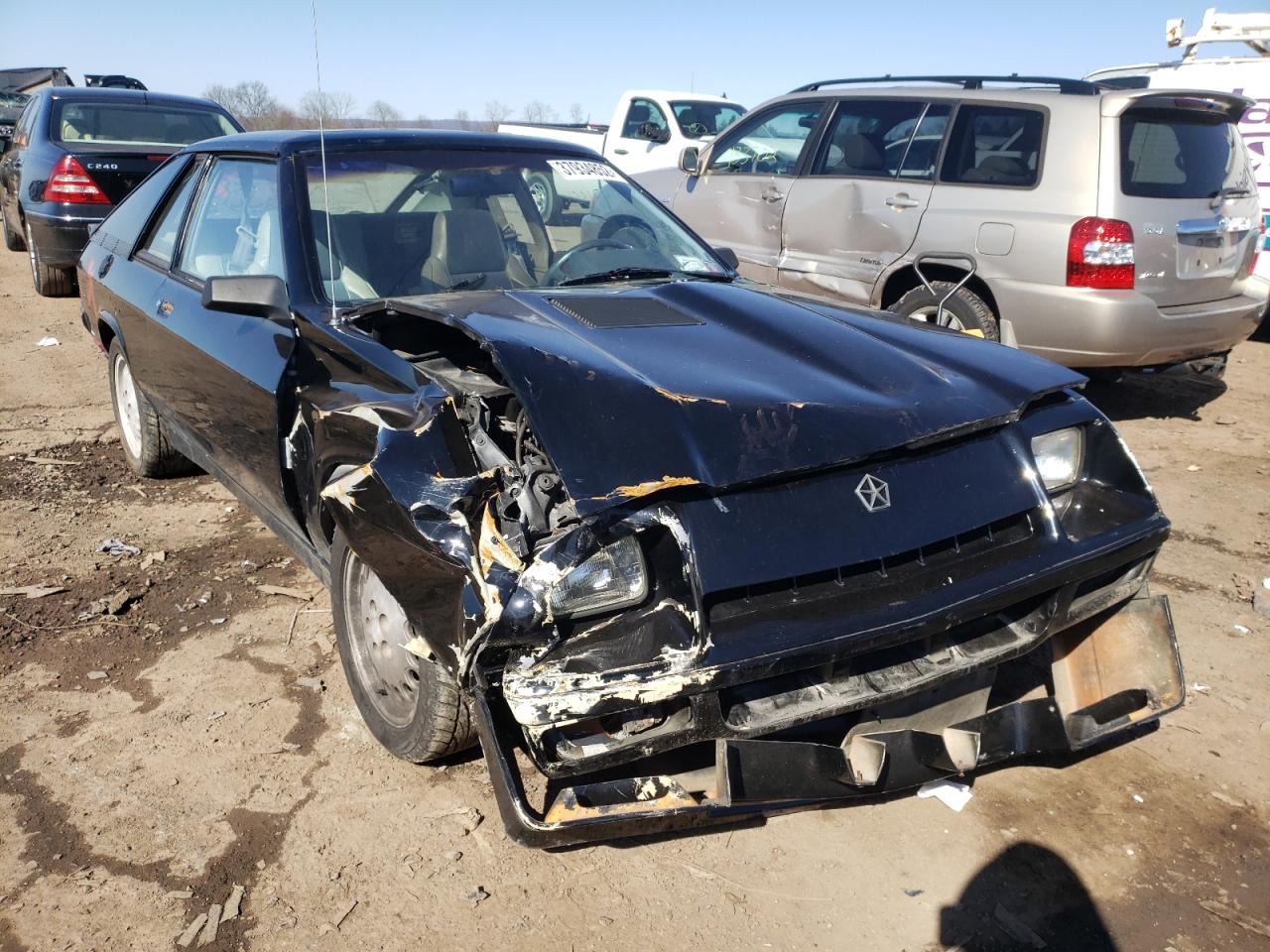 DODGE SHELBY CHA 1987 with VIN 1B3BZ64E8HD298665 - Photo from auction