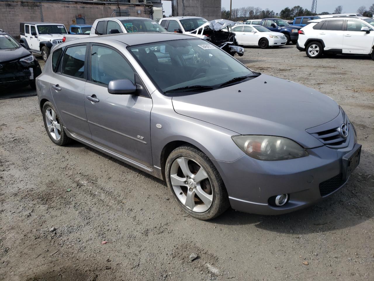 MAZDA 3 HATCHBAC 2006 with VIN JM1BK144461523420 - Photo from auction