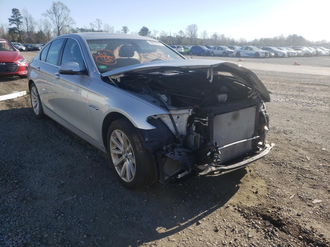 BMW 535 I 2014 with VIN WBA5B1C5XED476038 - Photo from auction