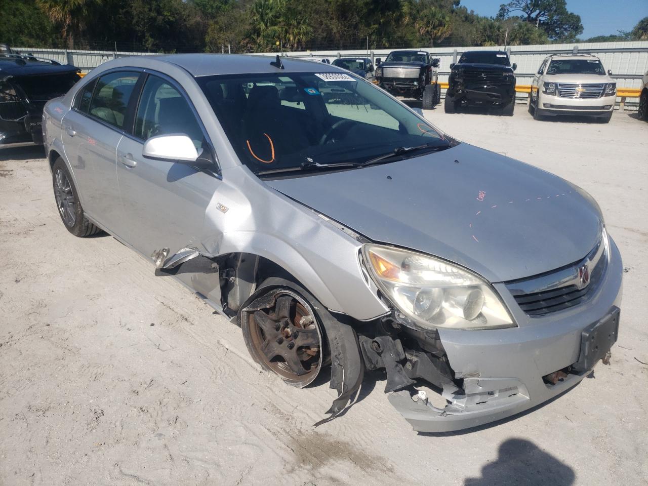 SATURN AURA XE 2009 with VIN 1G8ZS57B89F147953 - Photo from auction