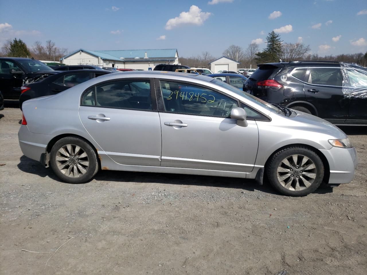 Photo 9 from auction – 2009 HONDA CIVIC EX with VIN 19XFA15899E012258