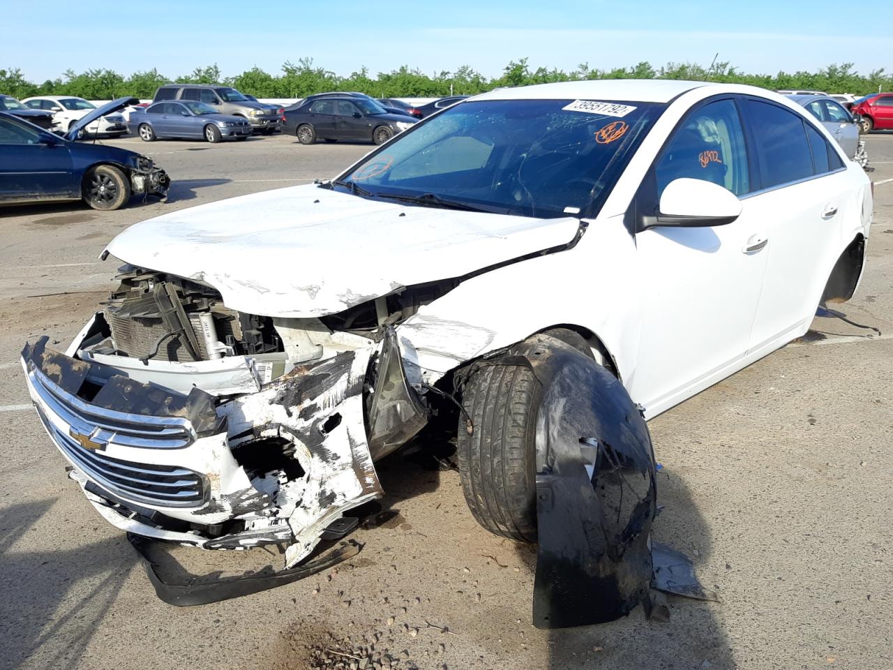 Photo 2 from auction – 2016 CHEVROLET CRUZE LIMI with VIN 1G1PG5SB2G7124352