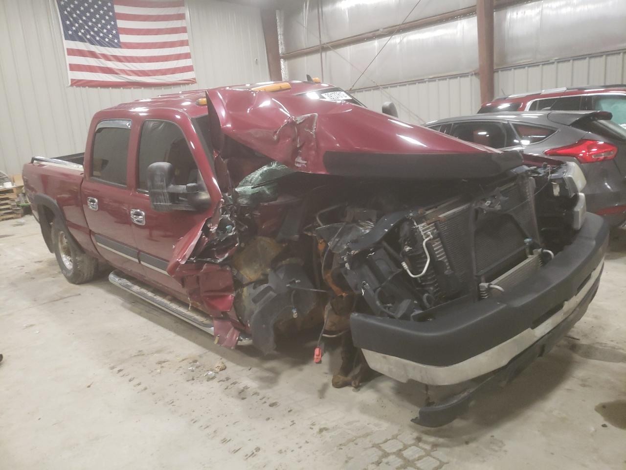 CHEVROLET SILVERADO 2006 with VIN 1GCHK23DX6F138691 - Photo from auction