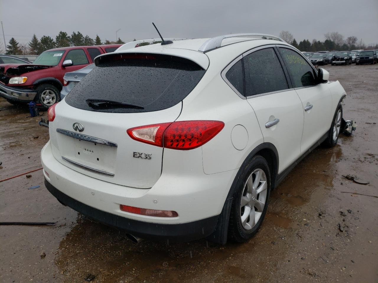 Photo 4 from auction – 2008 INFINITI EX35 BASE with VIN JNKAJ09F98M357222